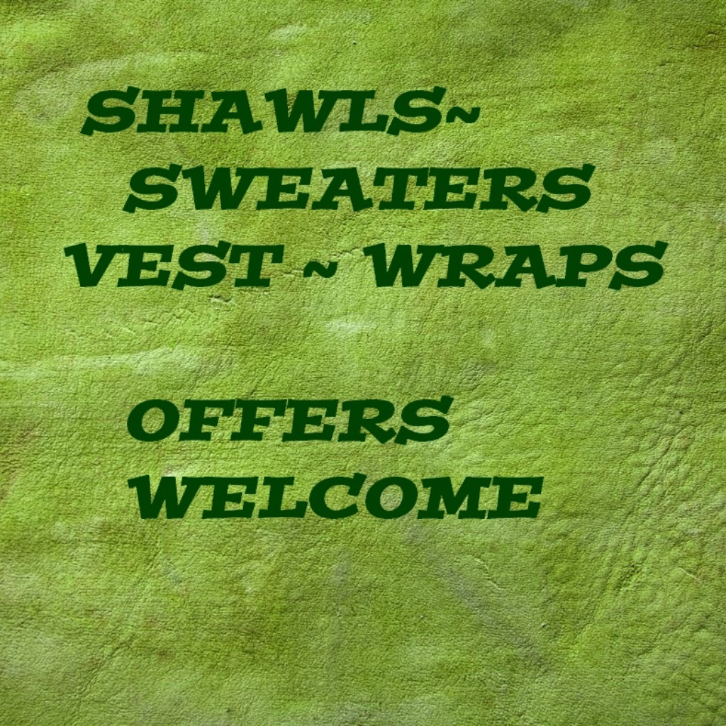 ShawlsSweatersVestWraps ShawlsSweatersVestWraps